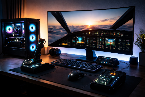 RTX 5090 für den Flugsimulator: Lohnt sich ein 5000€ Gaming-PC wirklich?